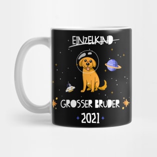 Großer Bruder 2021 Astronauten Hund Planeten Mug